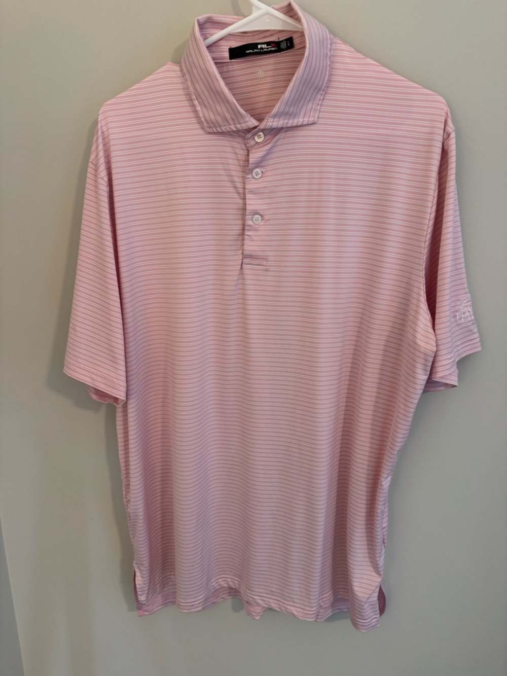 Ralph Lauren Men’s Pink Micro-Striped Polo